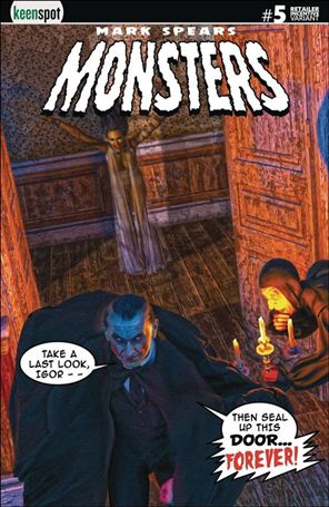Mark Spears Monsters issue 5.00-H Mark Spears 1:25 Cover