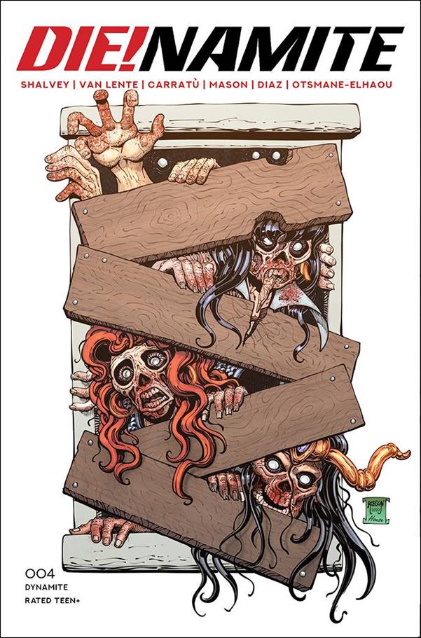 Die!namite issue 4-C Will Robson Cover