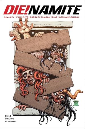 Die!namite issue 4-C Will Robson Cover