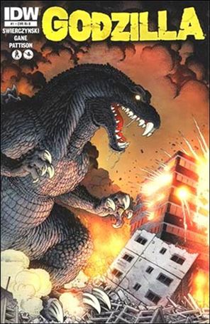 Godzilla (2012) issue 1-C  Arthur Adams Gatefold Cover