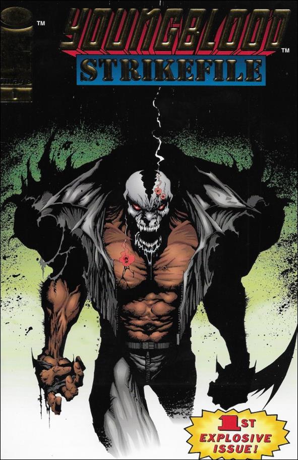 Youngblood: Strikefile issue 1-B Flipbook with Gold Rob Liefeld Diehard Cover