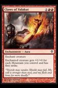 Magic the Gathering: Worldwake (Base Set) card 75 Claws of Valakut