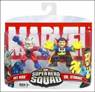 Marvel Super Hero Squad figure 20 Ant Man and Dr. Strange