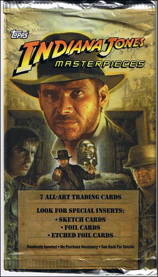Indiana Jones Masterpieces card 2 Retail Pack