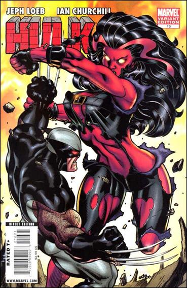 Hulk (2008)  issue 16-B Ed McGuinness 1:15 "Red She-Hulk" Cover