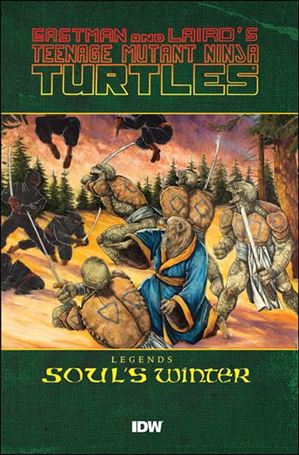 Teenage Mutant Ninja Turtles Legends: Soul's Winter by Michael Zulli Cover Image 1