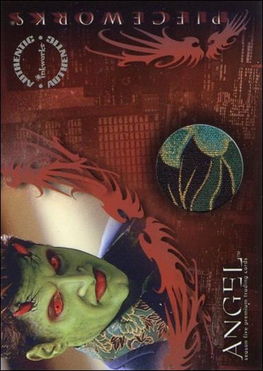Angel: Season Five (Pieceworks Subset) card PW7 Shirt worn by Andy Hallett as Lorne