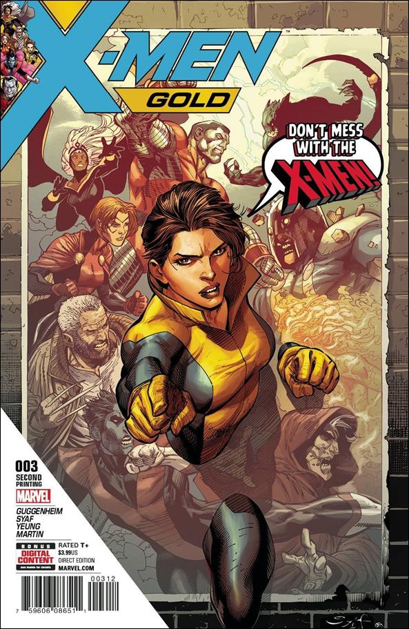 X-Men: Gold issue 3-C Ardian Syaf Cover (2nd Printing)