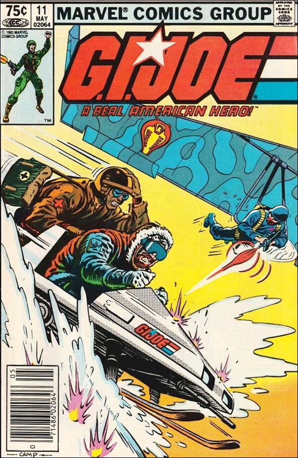 G.I. Joe: A Real American Hero issue 11-D Canadian Price Cover