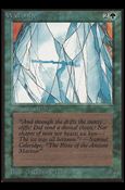 Magic the Gathering: Limited Edition Beta (Base Set) card 225 Wall of Ice