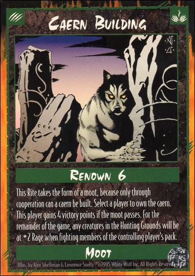 Rage Limited (Base Set) card 36 Caern Building