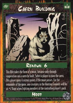 Rage Limited (Base Set) card 36 Caern Building