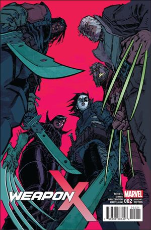 Weapon X (2017) issue 2-B Eric Canete 1:25 Cover