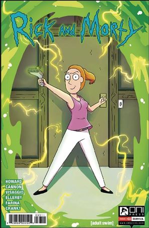 Rick and Morty (2015) issue 33 CJ Cannon Cover