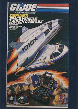 G.I. Joe 30th Salute (Base Set) card 22 1987 Defiant Space Vehicle Launch Complex
