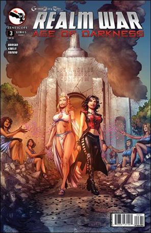 Grimm Fairy Tales Presents Realm War: Age of Darkness issue 3-C Renato Rei Cover