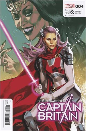 Betsy Braddock: Captain Britain issue 4-B Davi Go Cover