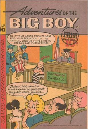 Adventures of the Big Boy issue 143 East Coast Cover