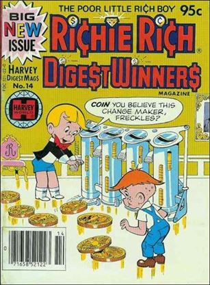 Richie Rich Digest Winners issue 14
