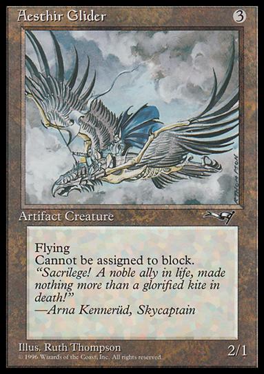 Magic the Gathering: Alliances (Base Set) card 116 Aesthir Glider