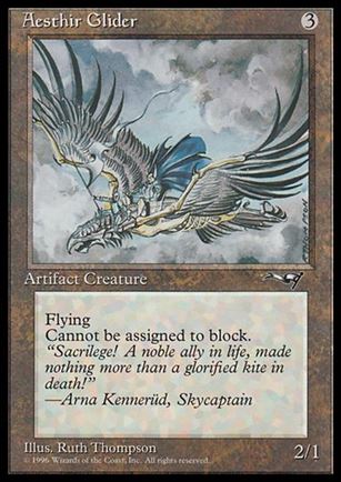 Magic the Gathering: Alliances (Base Set) card 116 Aesthir Glider