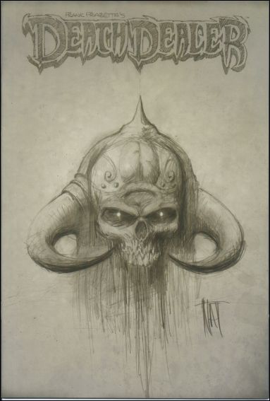 Frank Frazetta's Death Dealer (2007) issue 5-C Nat Jones 1:25 Sketch Cover