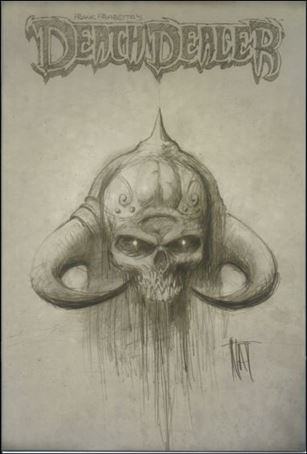 Frank Frazetta's Death Dealer (2007) issue 5-C Nat Jones 1:25 Sketch Cover