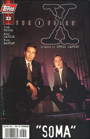 X-Files (1995) issue 33-B Photo Cover