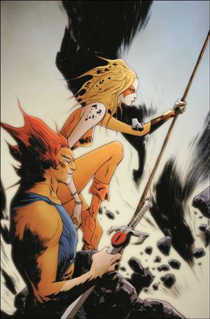Thundercats (2024) issue 4-ZC Jae Lee 1:10 Foil Virgin Cover