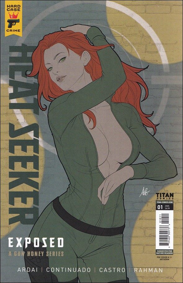 Heat Seeker: Exposed issue 1-K Stanley "Artgerm" Lau Sketch Cover