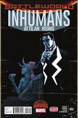 Inhumans: Attilan Rising issue 2 Dave Johnson Cover