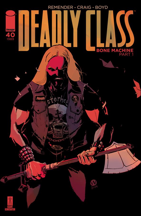 Deadly Class issue 40 Wesley Craig Cover