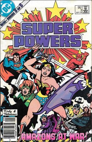 Super Powers (1984) issue 3-C Canadian Price Cover