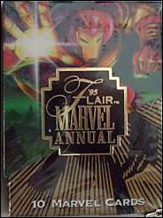 Marvel Annual Flair '95 card 2-B Sealed Pack (Iron Man)