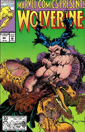 Marvel Comics Presents (1988) issue 94 Flipbook w/ Ghost Rider & Cable Cover