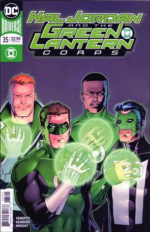 Hal Jordan and the Green Lantern Corps issue 35-B Barry Kitson Cover