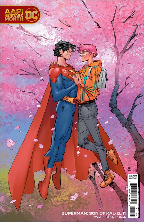 Superman: Son of Kal-El issue 11-C Brian Ching AAPI Heritage Cardstock Cover