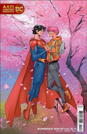 Superman: Son of Kal-El issue 11-C Brian Ching AAPI Heritage Cardstock Cover