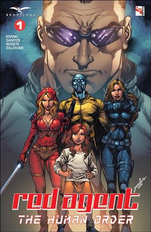 Red Agent: The Human Order issue 1-D Jose Luis Cover