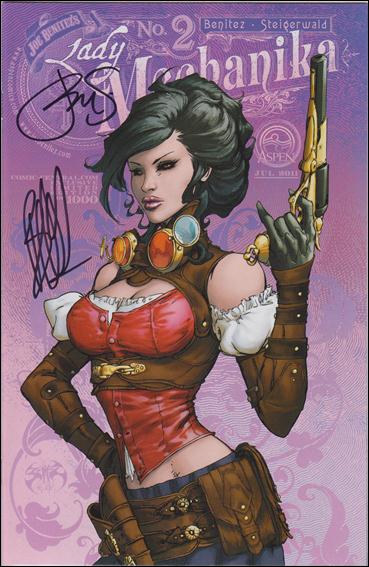 Lady Mechanika issue 2-I Comic-Central (Signed Benitez & Steigerwald) 1/100