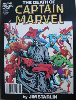 Marvel Graphic Novel issue 1-I Death of Captain Marvel