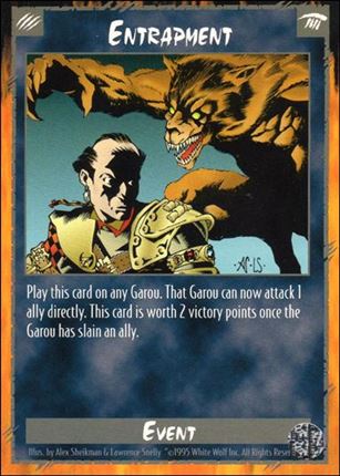 Rage Limited (Base Set) card 69 Entrapment 