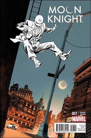 Moon Knight (2014) issue 7-B White Suit Cover