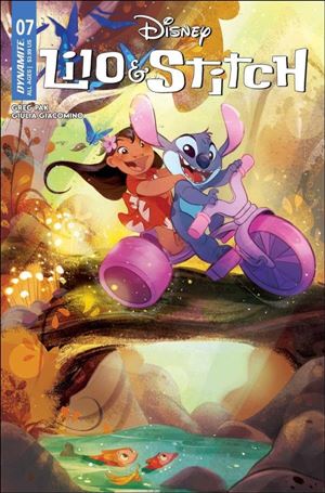 Lilo & Stitch issue 7 Nicoletta Baldari Cardstock Cover