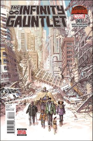 Infinity Gauntlet (2015) issue 3 Dustin Weaver Cover