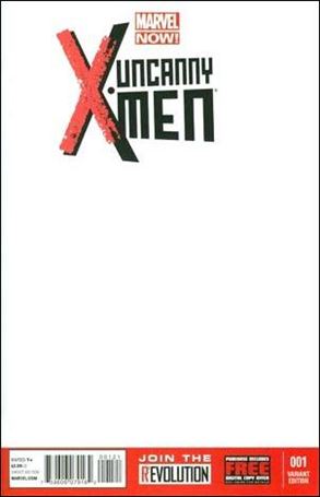 Uncanny X-Men (2013) issue 1-G Blank/Sketch Cover