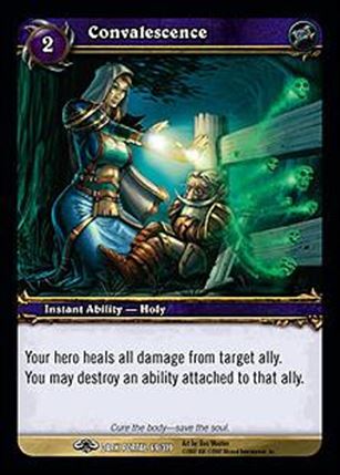 World of Warcraft: Through the Dark Portal (Base Set) card 69 Convalescence