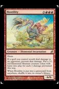 Magic the Gathering: Lorwyn (Base Set) card 176 Hostility