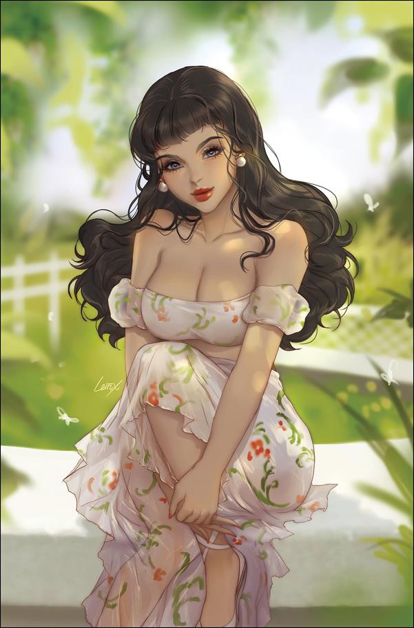 Bettie Page: The Curse of the Banshee issue 5-K Leirix Li 1:21 Virgin Cover