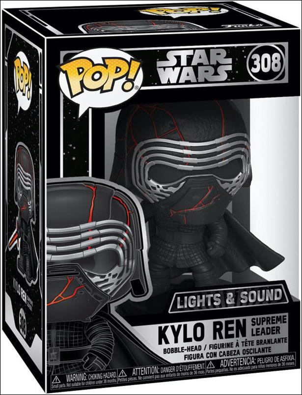POP! Star Wars figure 308-B Kylo Ren Supreme Leader (Lights & Sounds)